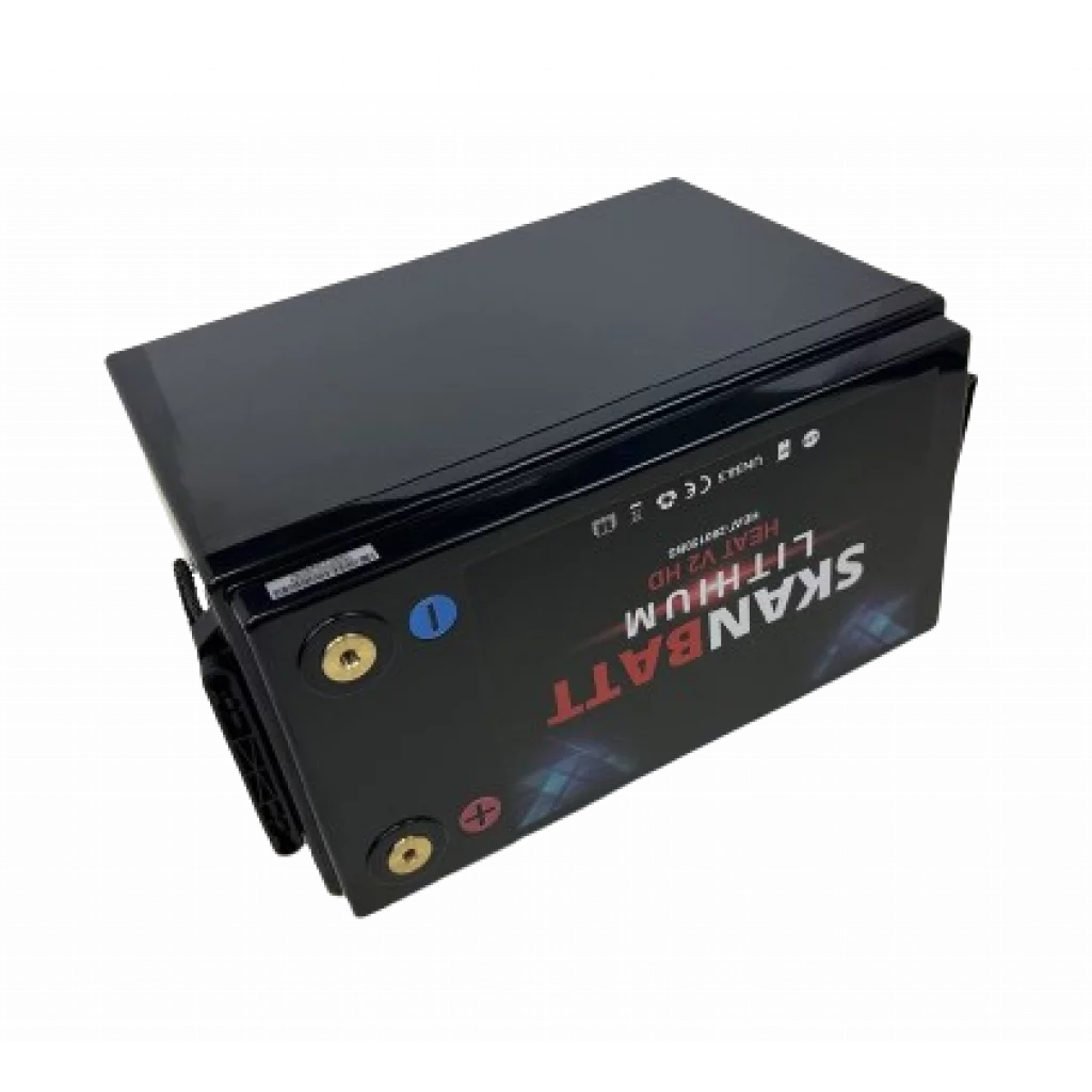 SKANBATT V2 Lithium HEAT Batteri 12V 280AH 150A BMS - Bluetooth