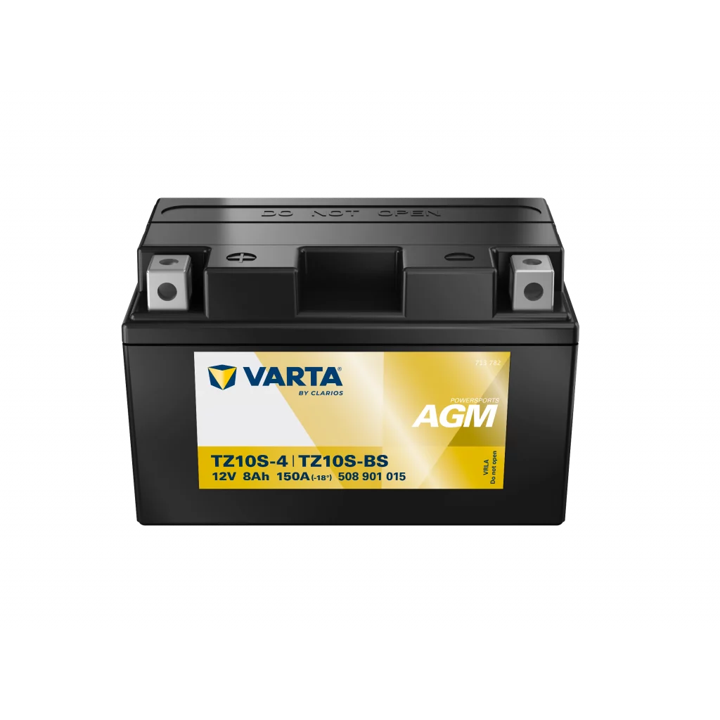 VARTA AGM MC Batteri 12V 8AH 150CCA (150x87x93mm) +vänster TZ10S-BS