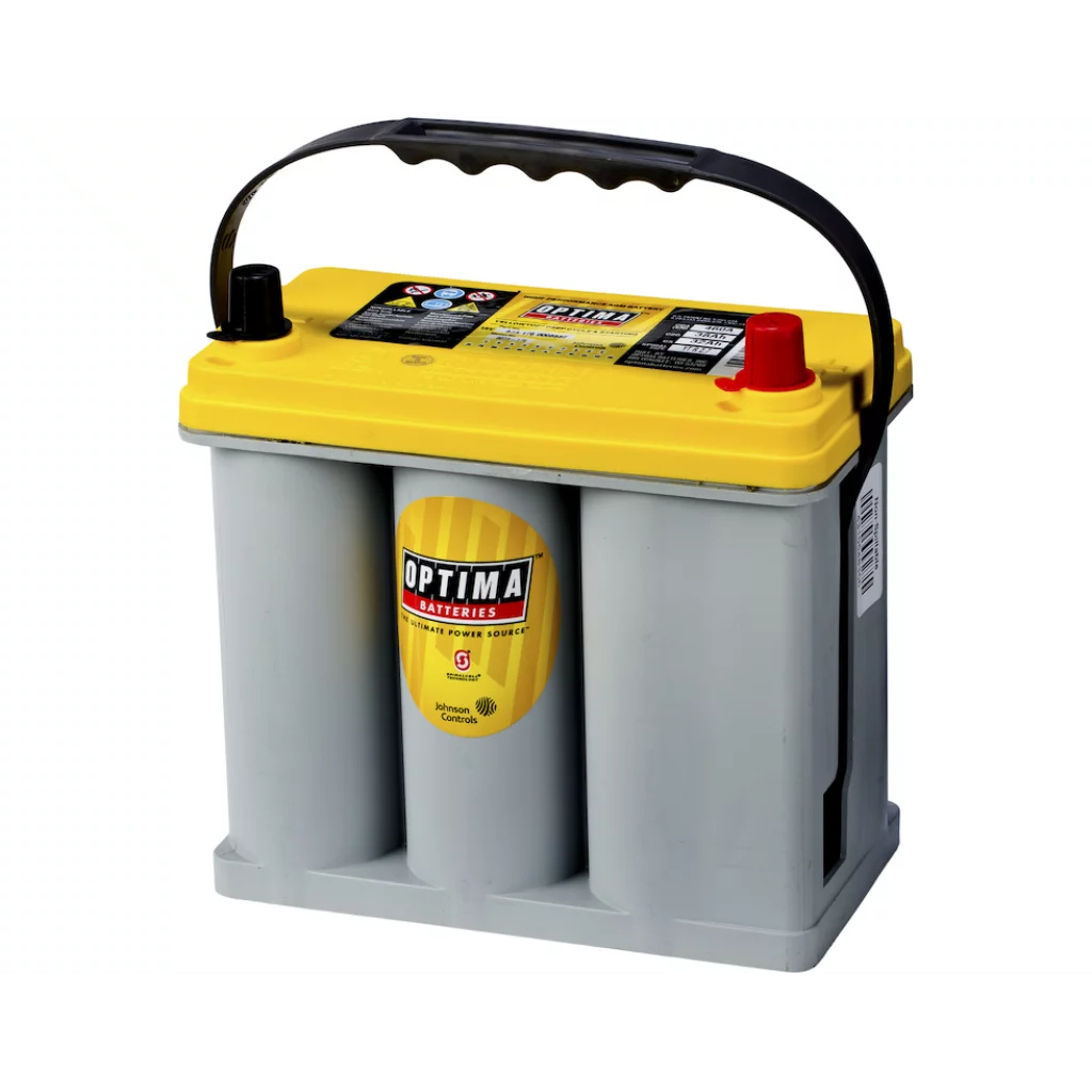 OPTIMA AGM Yellow Top 12V 38AH 460CCA (237x129x227mm) +höger 8073-176