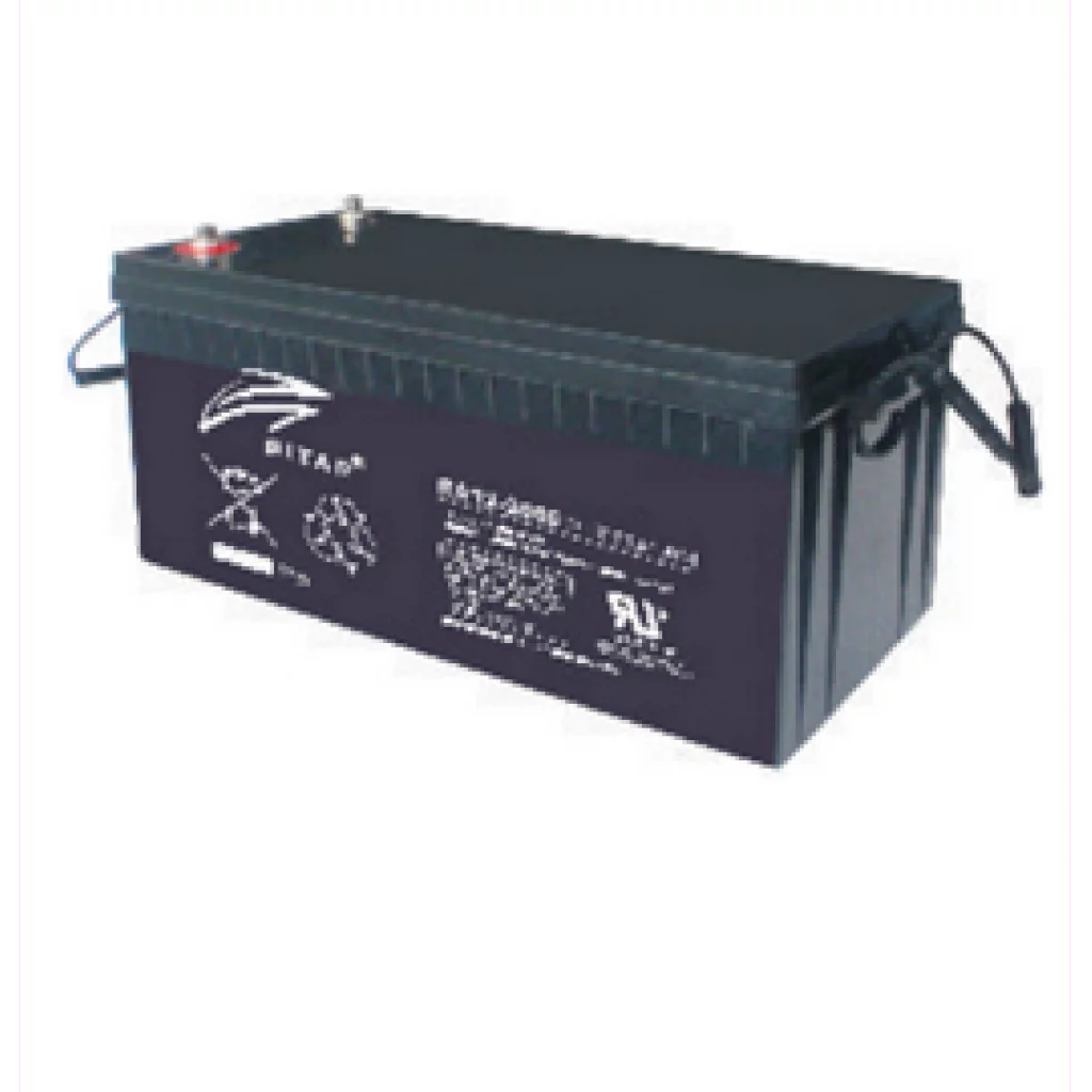 RITAR AGM Deep Cycle Batteri 12V 180AH C10 (530x209x219mm) +Höger