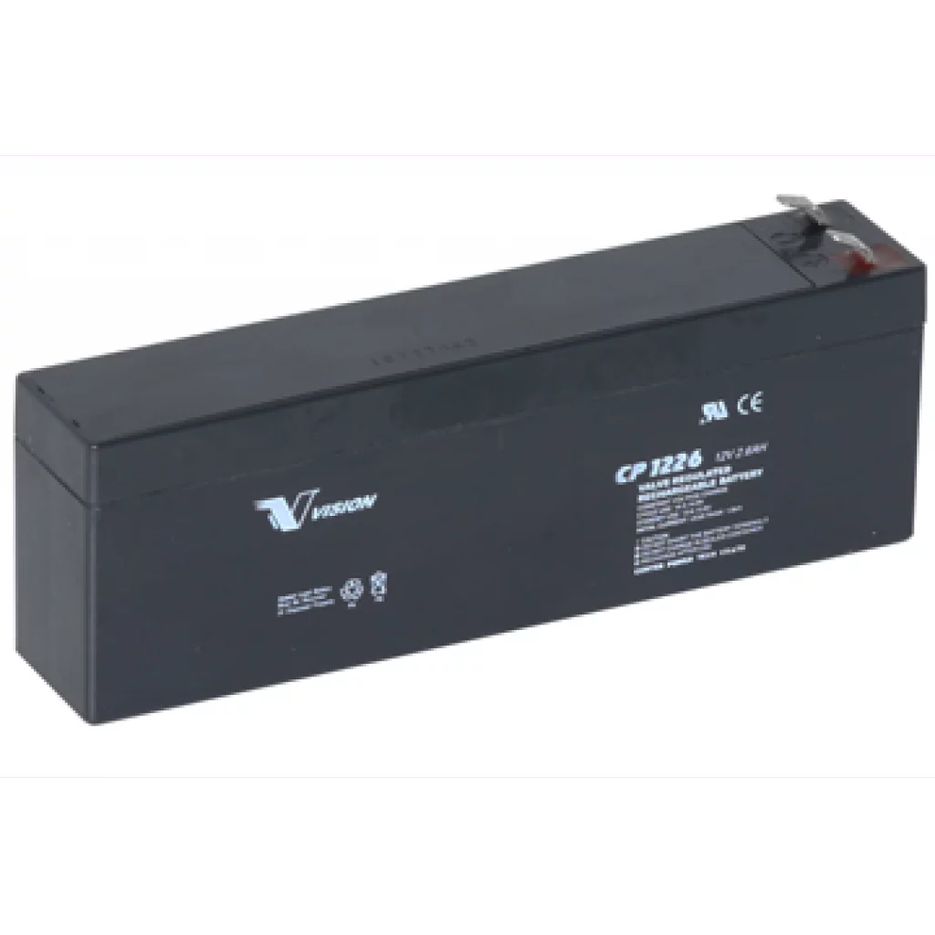 VISION CP1226 AGM Batteri 12V 2,6AH