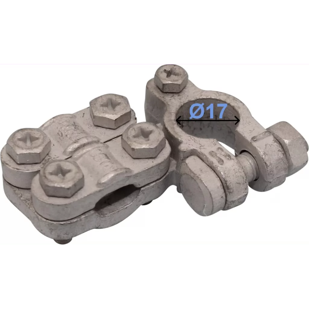 RACO Polsko med dubbel klämma -