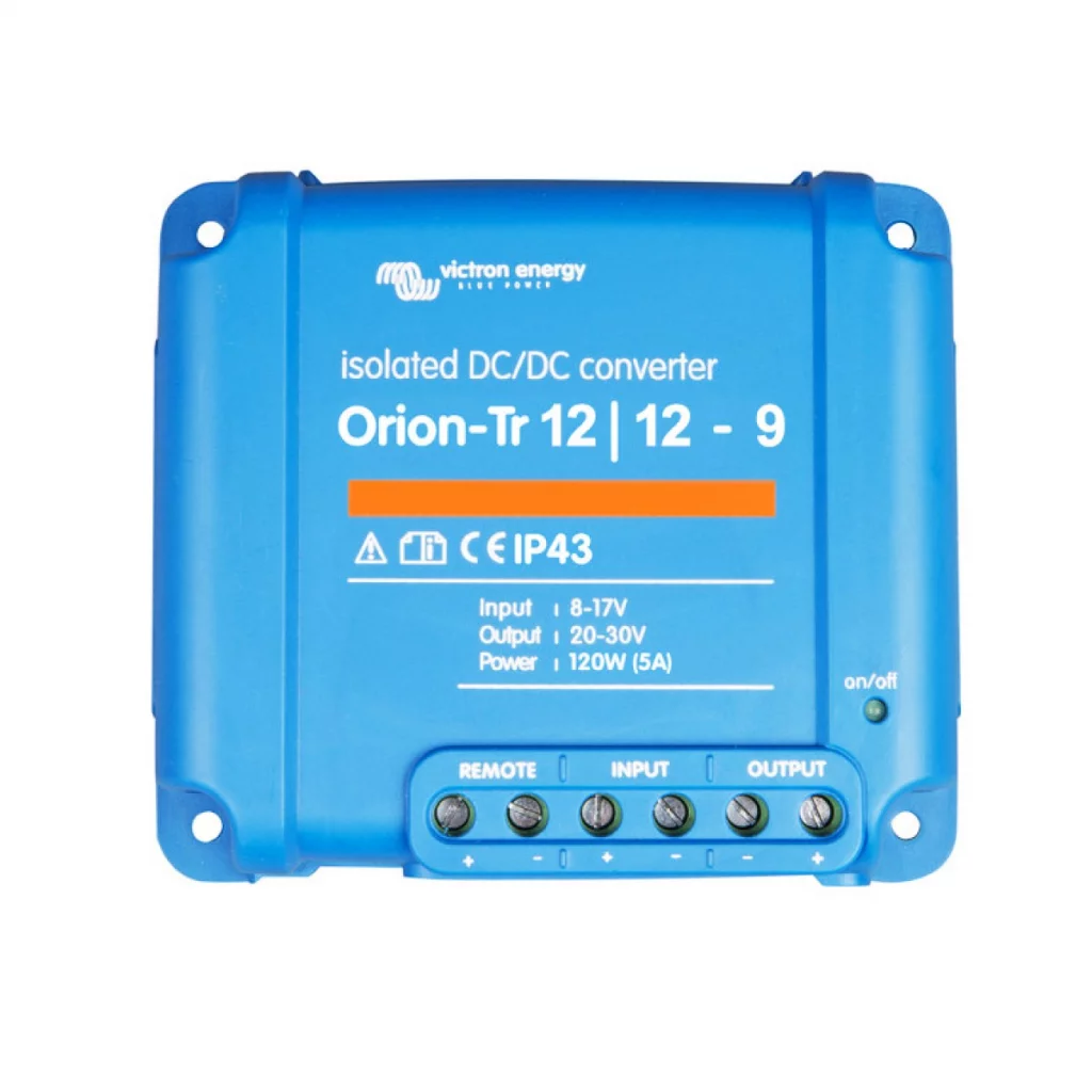 VICTRON Orion TR Omvandlare DC-DC 12>12V 9A (Galvanisk isolert)
