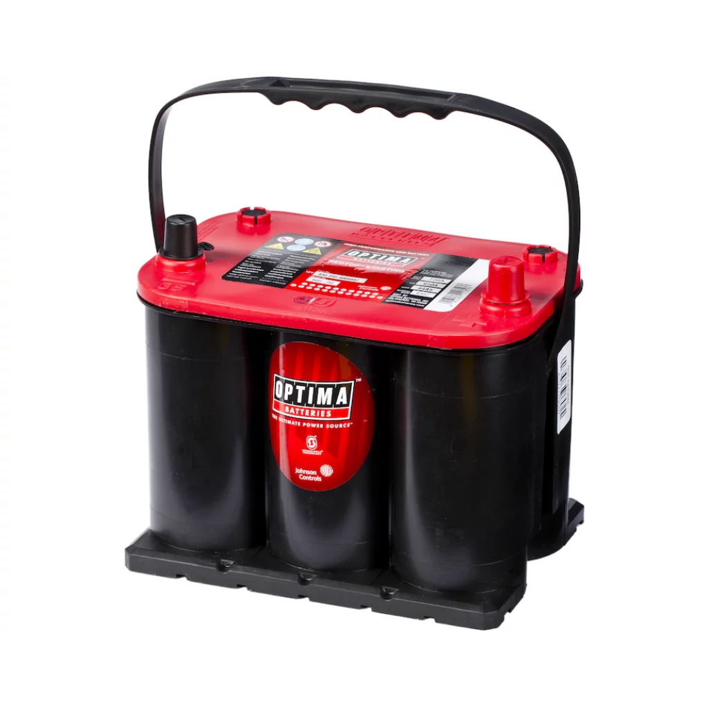 OPTIMA AGM Red Top 12V 44AH 730CCA (237x172x197mm) +høyre 8035-255