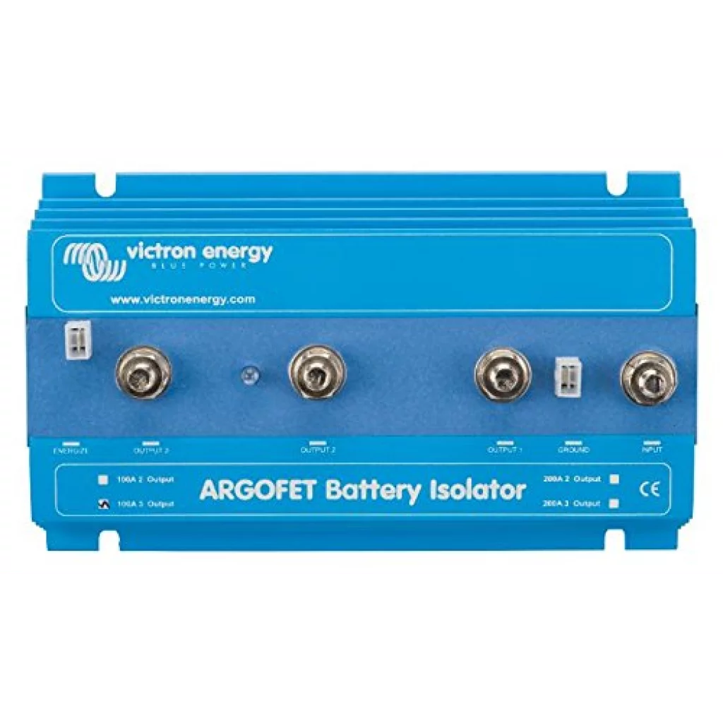 VICTRON Argofet 100-2 Skiljerelä 100A til 2-batterier