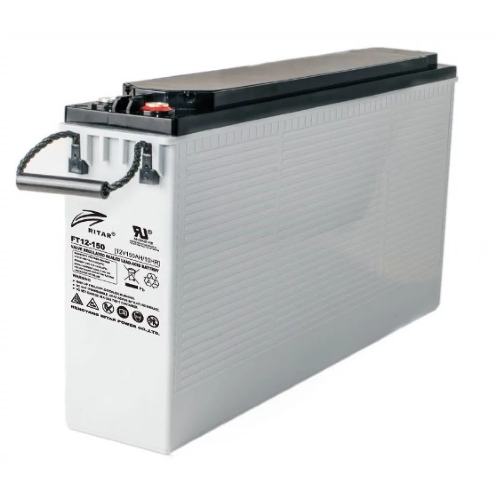 RITAR AGM Batteri 12V 150AH - Frontterminaler