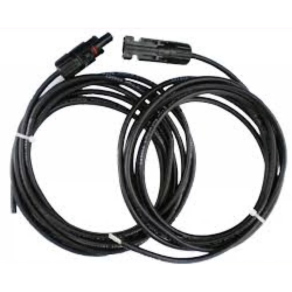 PV Kabel 2x6mm2 5mtr med MC4 kontakter