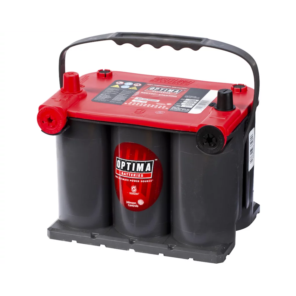 OPTIMA AGM Red Top 12V 44AH 730CCA (237x172x197mm) +venstre 8022-255