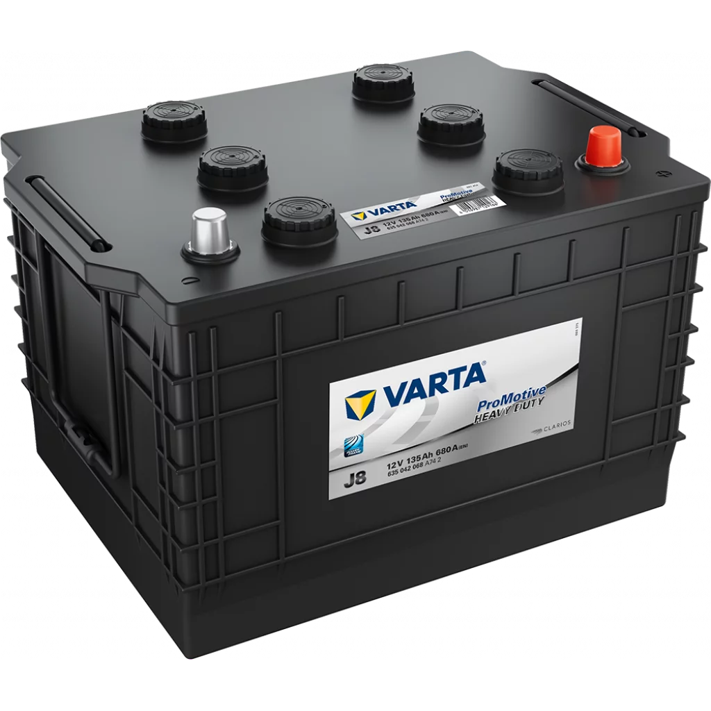 VARTA J8 Promotive Black Batteri 12V 135AH 680CCA (360x253x220/240mm) +höger