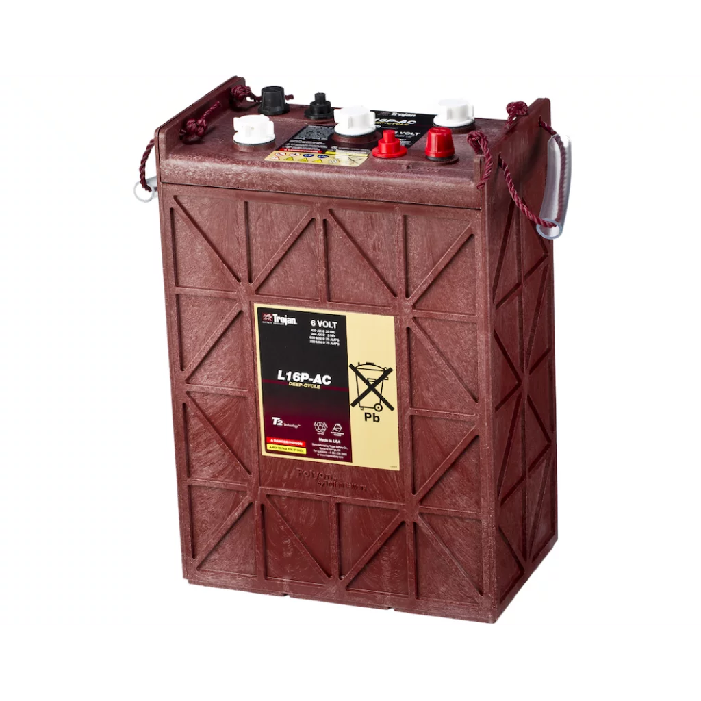 TROJAN Deep Cycle Traktionsbatteri 6V 420AH (296x176x425mm) +diagonalt