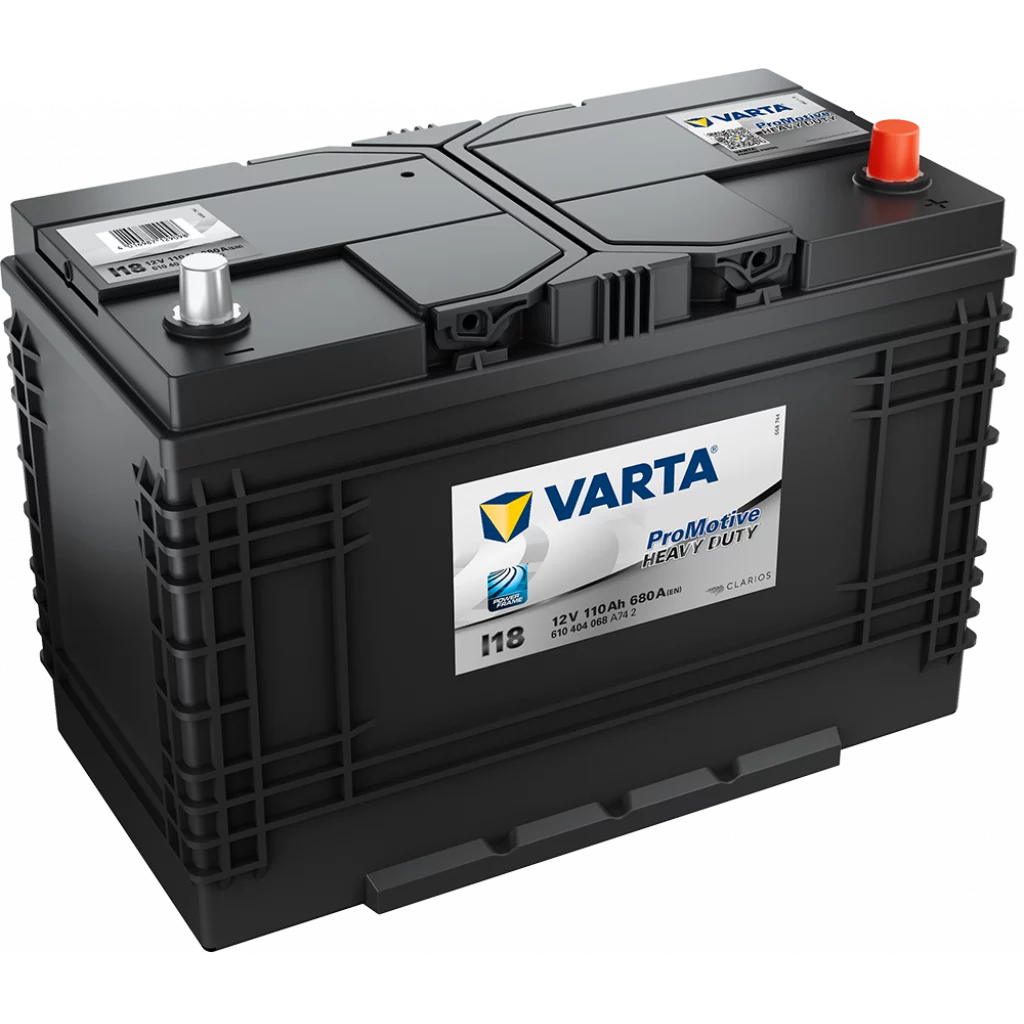 VARTA I18 Promotive Black Batteri 12V 110AH 680CCA (347x173x210/234mm) +höger