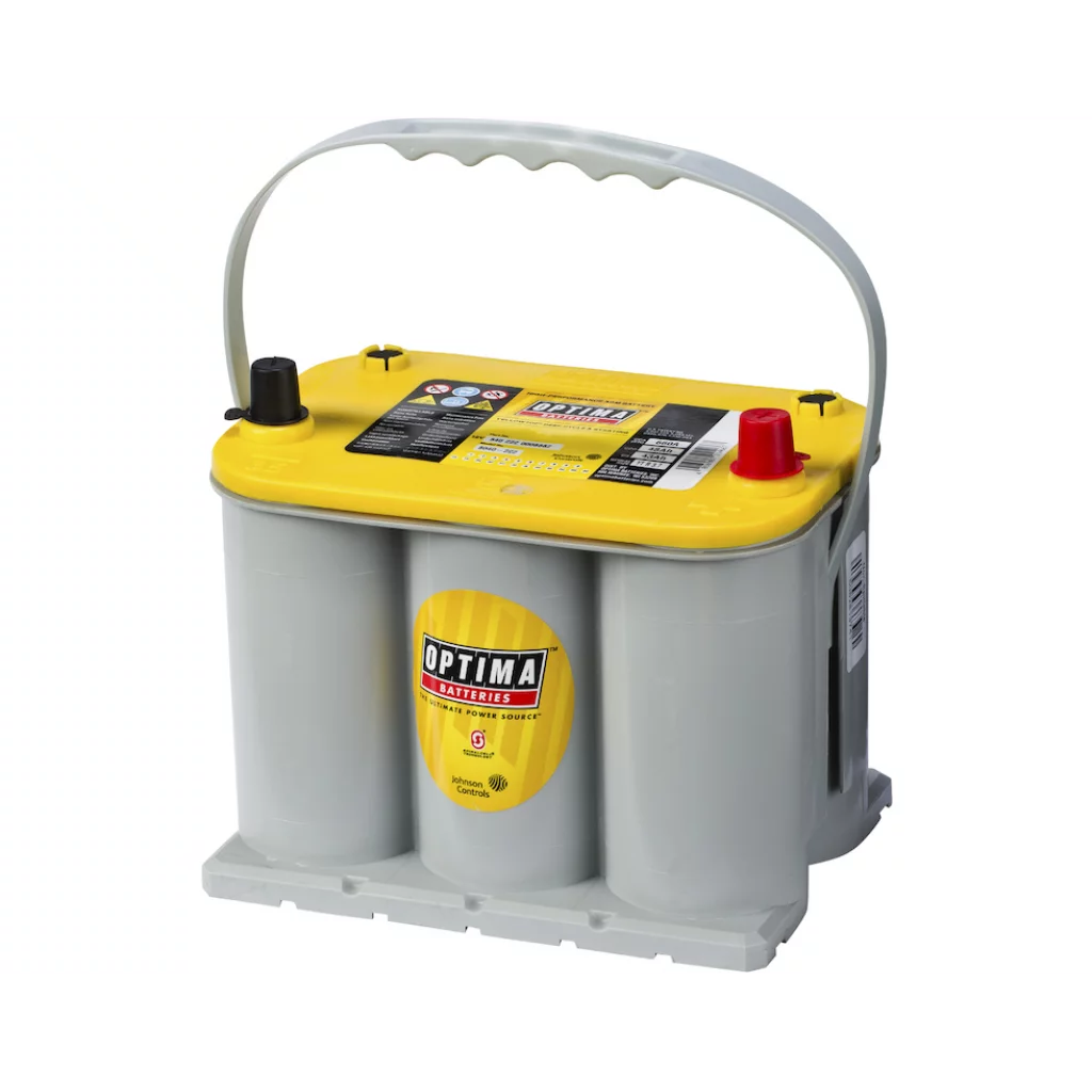 OPTIMA AGM Yellow Top 12V 48AH 660CCA (237x172x197mm) +höger 8040-222