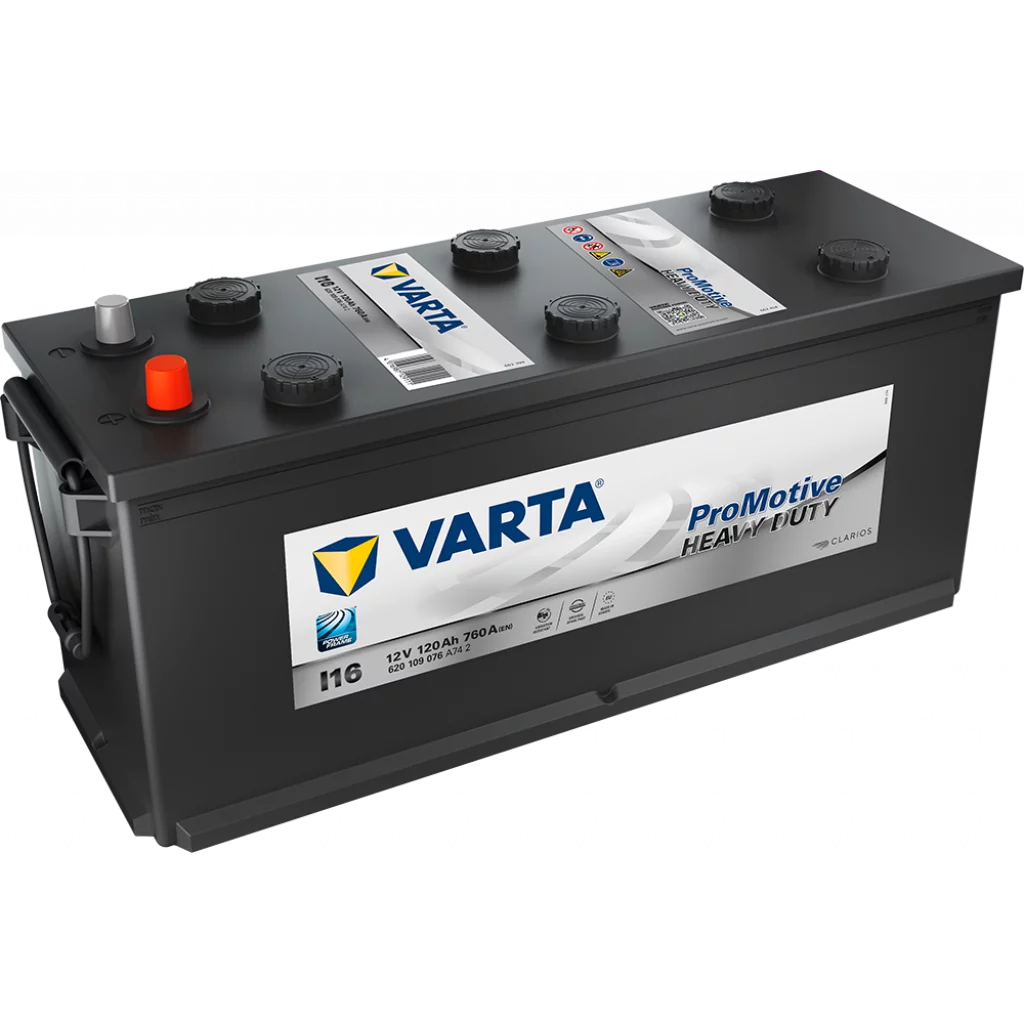 VARTA I16 Promotive Black Batteri 12V 120AH 760CCA (510x175x210/235mm) +høyre