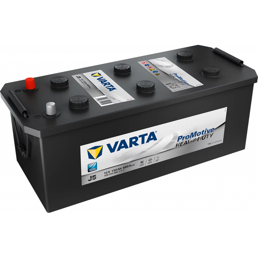 VARTA J5 Promotive Black Batteri 12V 130AH 680CCA (514x218x195/208mm) +vänster