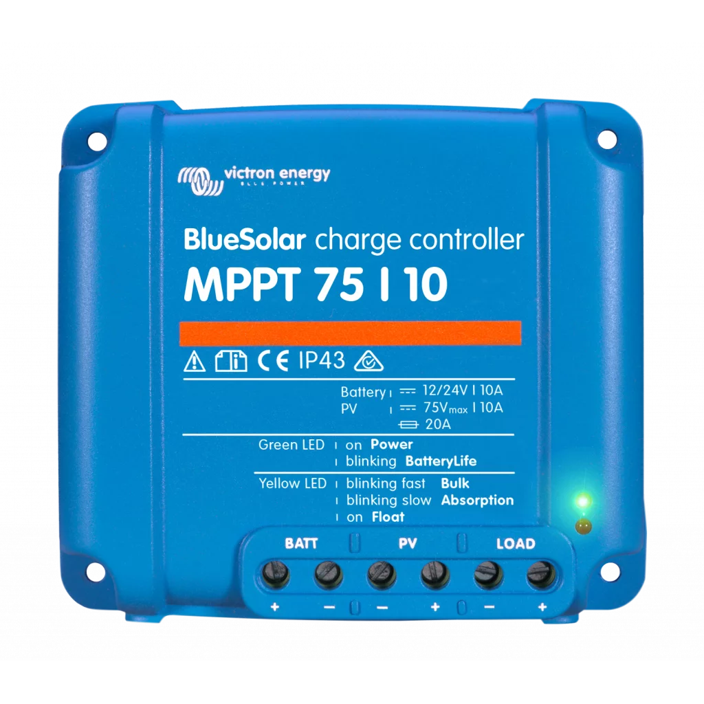 VICTRON Blue Solar MPPT 75/10 u/blåtand