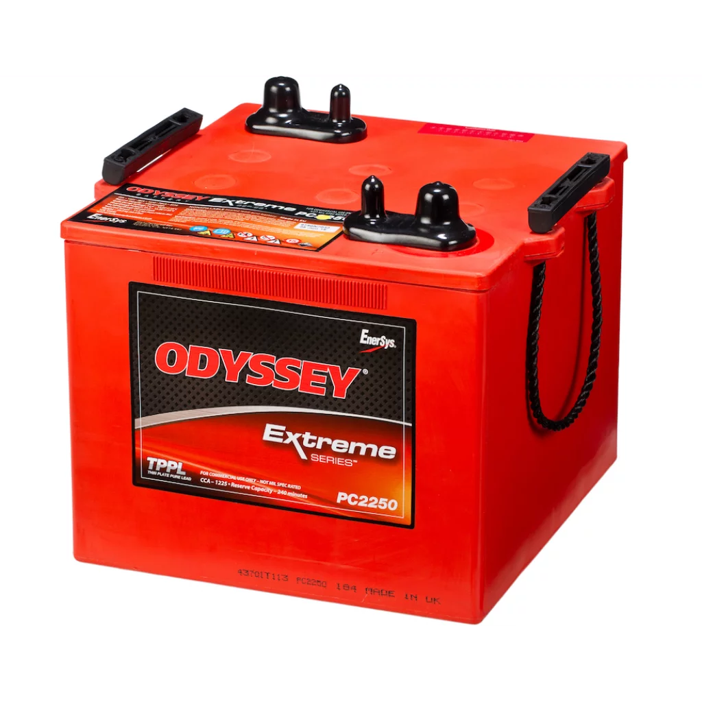 ODYSSEY PC2250 AGM Batteri 12V 126AH 1225CCA (286x269x233mm) +diagonalt