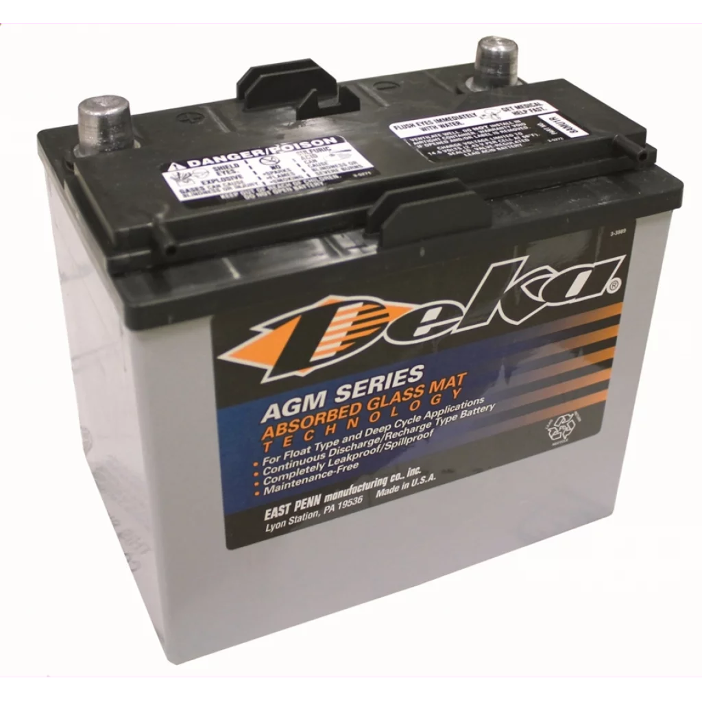 DEKA AGM Startbatteri 12V 31AH 320CCA (213x130x184/194) +höger (Miata)