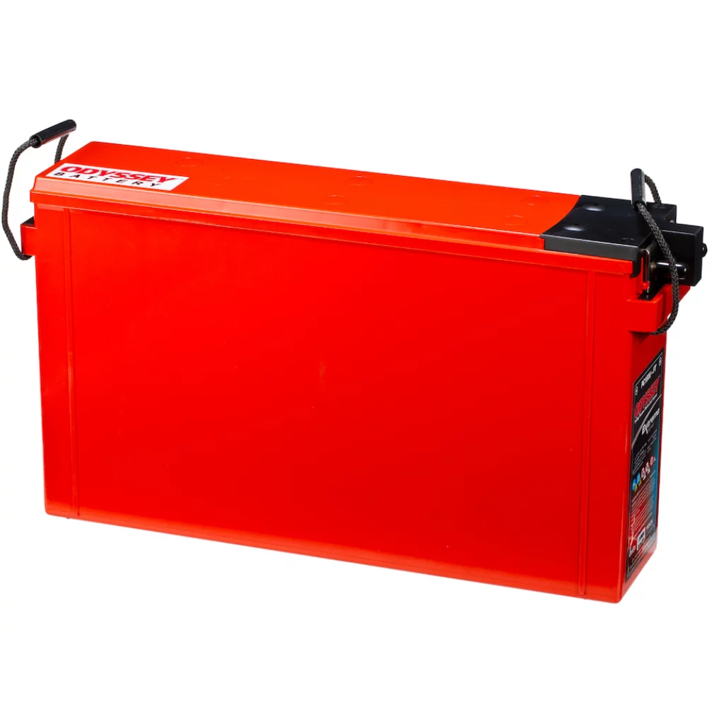 ODYSSEY PC1800-FT AGM Batteri 12V 214AH 1300CCA (581x125x316mm) frontpoler