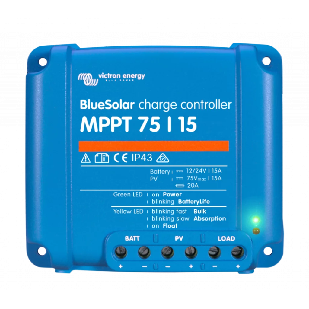 VICTRON Blue Solar MPPT 75/15 UTAN BLUETOOTH