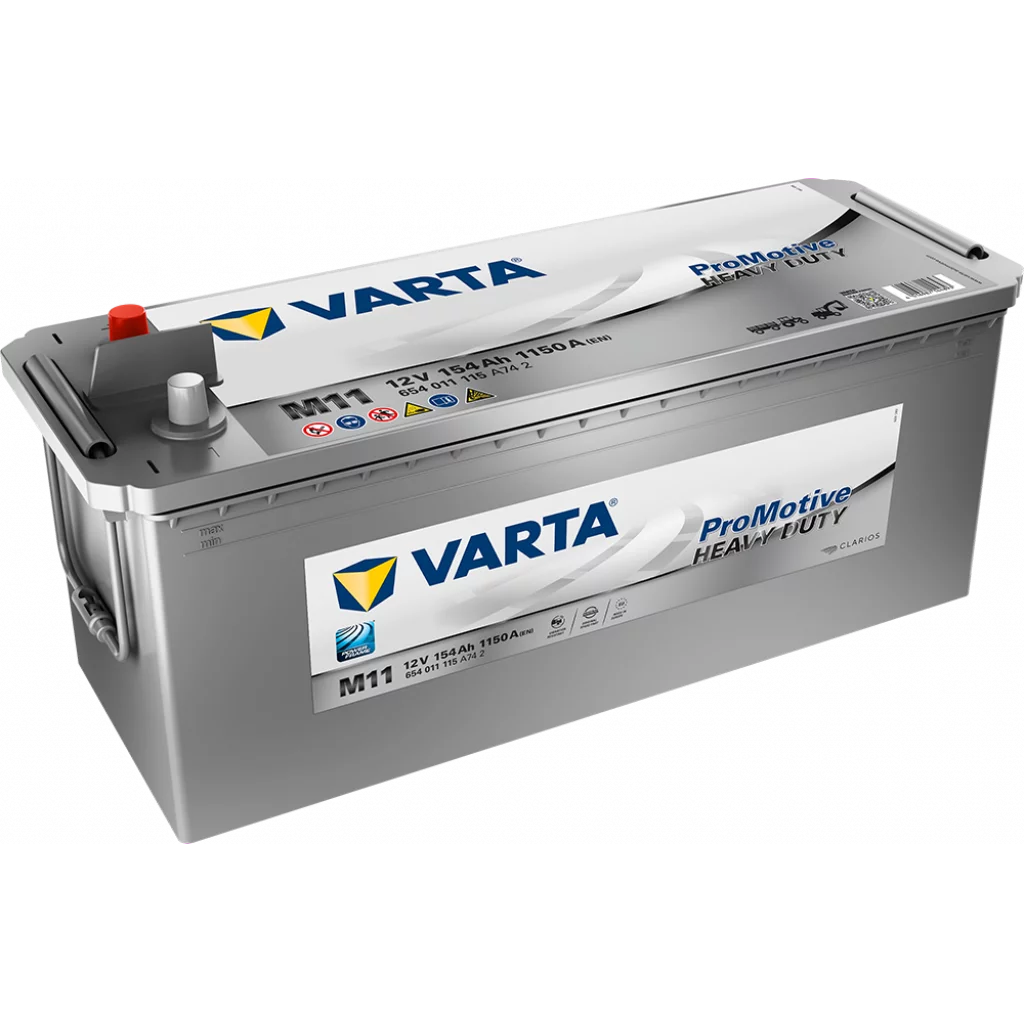 VARTA M11 Promotive Heavy Duty 12V 154AH 1150CCA (513x189x205/223mm) +vänster