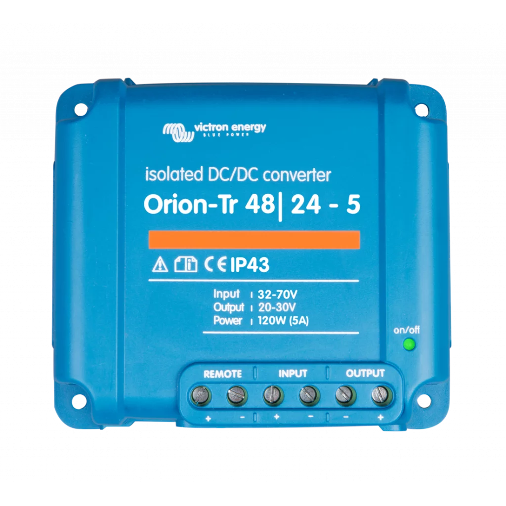 VICTRON Orion TR Omvandlare DC-DC 48>24V 5A (Galvaniskt isolerad)