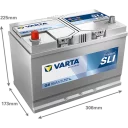 varta-g8-startbatteri-dynamic-sli-12v-95ah-830cca-306x173x200-225mm-vanster